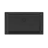 Кухонная мойка Paulmark Yuni 76 UNI (760*440) Матовый черный NANO PVD