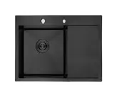 Кухонная мойка AFLORN 95848F-L (580*480) Графит
