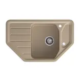 Кухонная мойка Granfest Corner 800E (790*490) Песочный