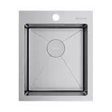 Кухонная мойка Omoikiri Akisame 41-IN (4973056) нержавеющая сталь