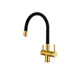Смеситель Emar ЕС-3015 PVD Golden РАСПРОДАЖА