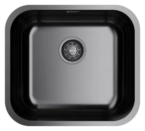 Кухонная мойка Omoikiri Omi 49-U/I-GM (4993073) вороненая сталь