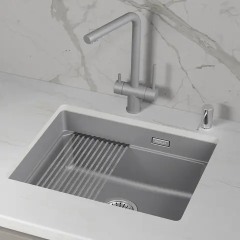 Кухонная мойка Granula KS-5501iU (550*450) Алюминиум