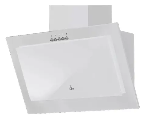 Наклонная вытяжка LEX MIO G 500 WHITE