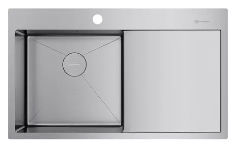 Кухонная мойка Omoikiri Akisame 86-IN-L (4993760) нержавеющая сталь