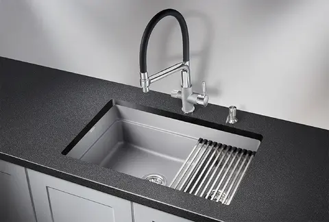 Кухонная мойка Granula KS-7304U (730*450) Алюминиум