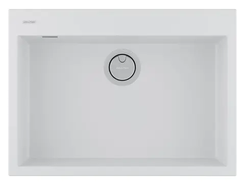 Кухонная мойка Paulmark Decoration 69 (690*500) Белый матовый WH