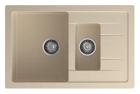 Кухонная мойка Granfest Quadro 775KL (765*495) Кашемир